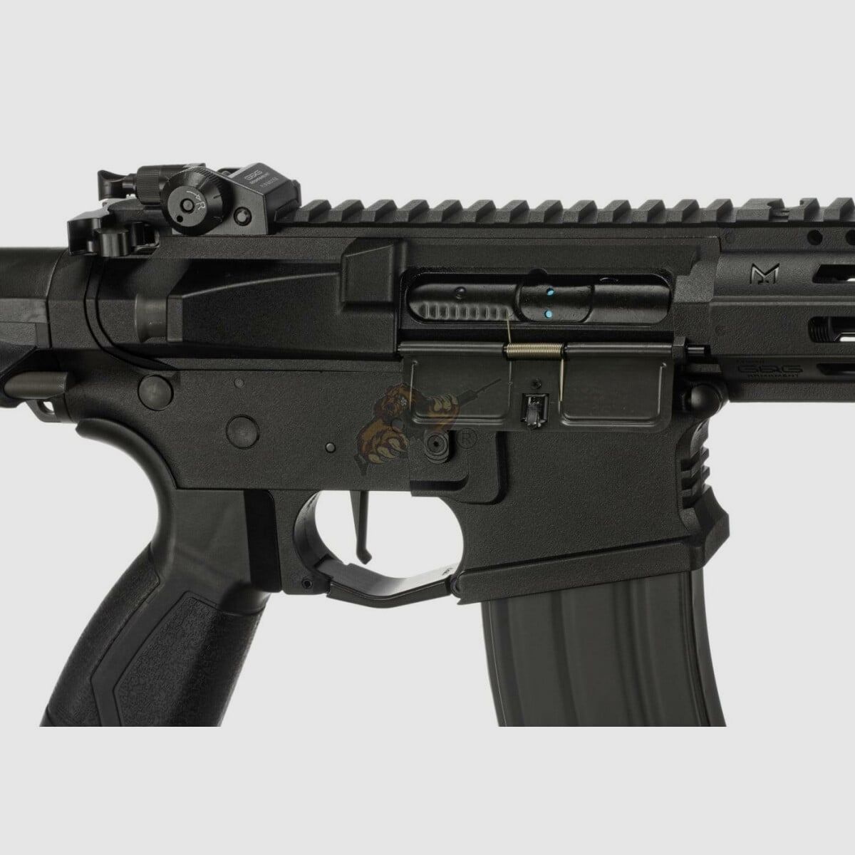G&G CM16 Raider L 2.0E z ETU w czarnym Airsoft S-AEG wolny od 18