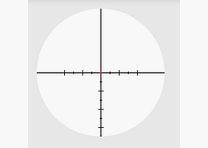 HAWKE richtkijker met verlichte kruis 1-10x24 Frontier FD (30mm) Abs. Mil FD