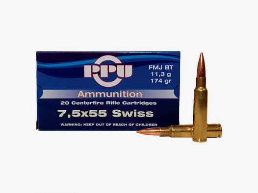 7.5x55 Partizan 174gr VM VE20