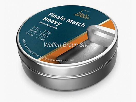 H&N Finale Match Heavy 4,50 mm, 500 Stk.