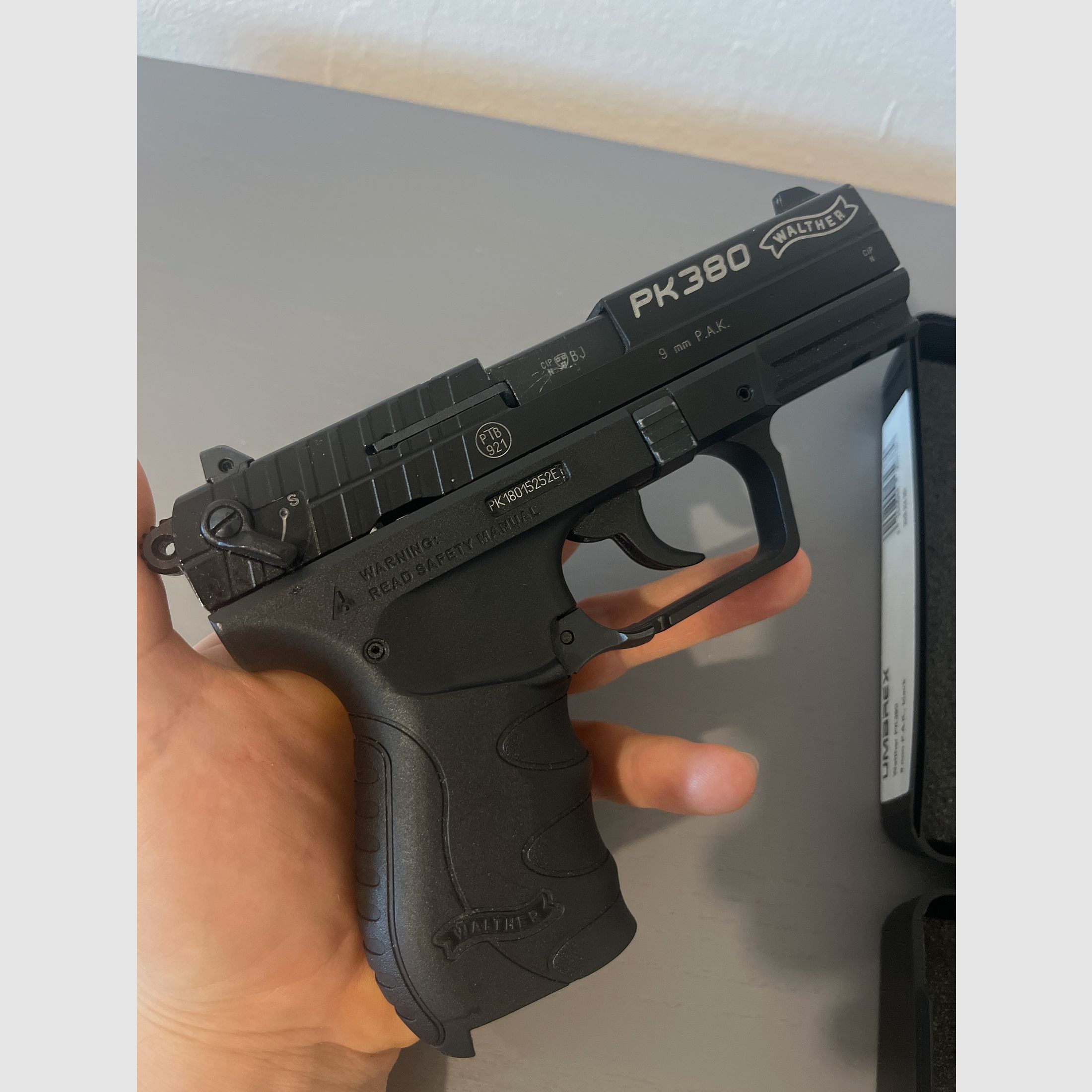 Walther PK380 Schreckschuss 