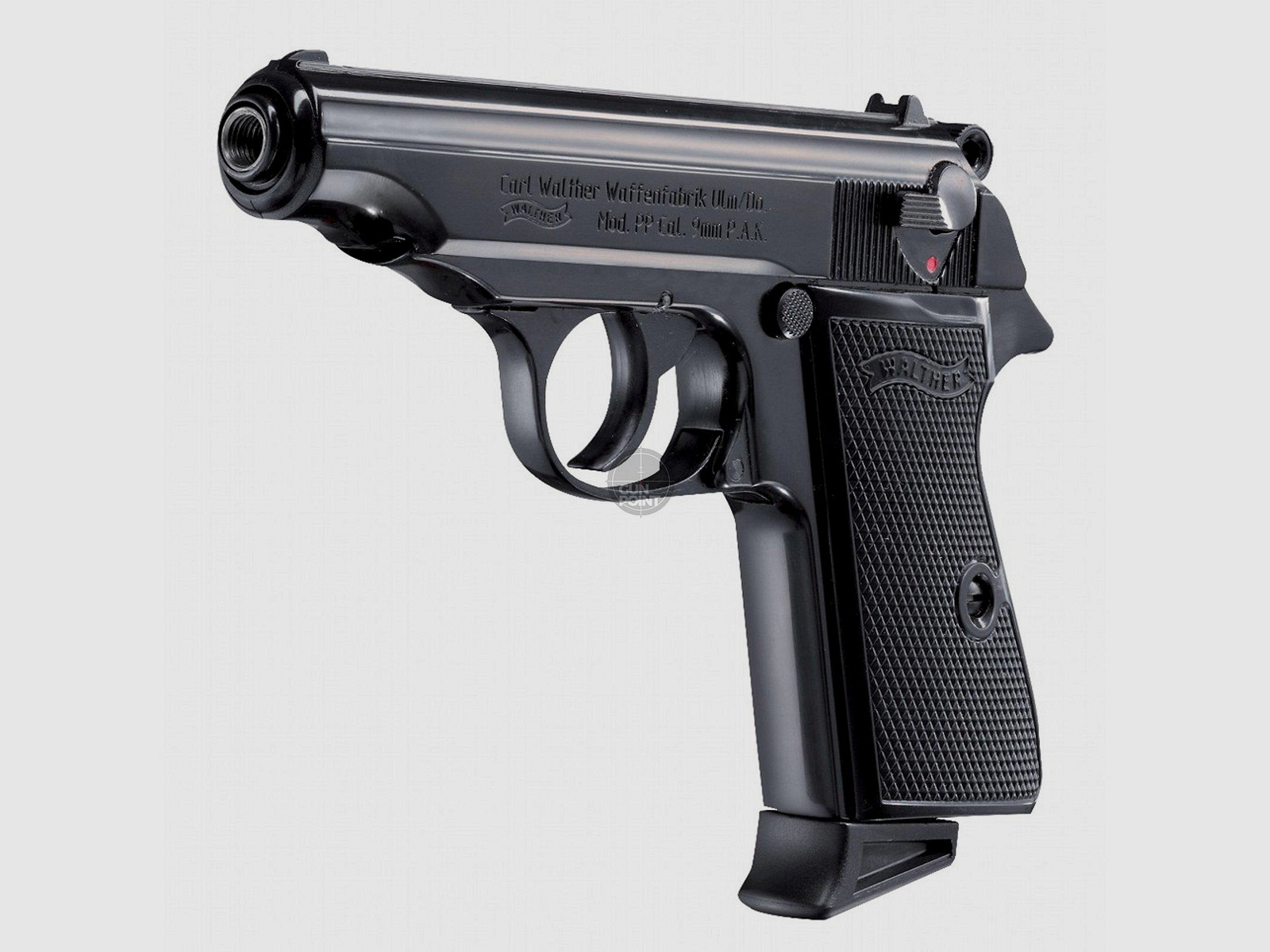 Schreckschuss - Gas Signal Pistole - Walther PP - 9 mm P.A.K.