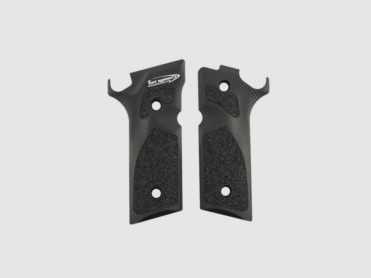 TONI SYSTEM GBSTEEL Stahlgriff für Beretta 98, Farbe: Silber, Bild 1 von 3