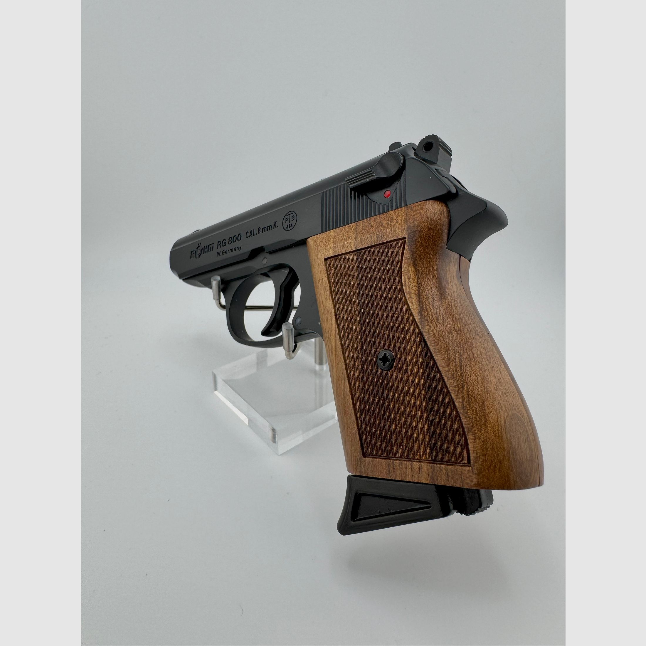 Röhm RG 800 schwarz - PTB 414 - Beschussjahr KB (1991)