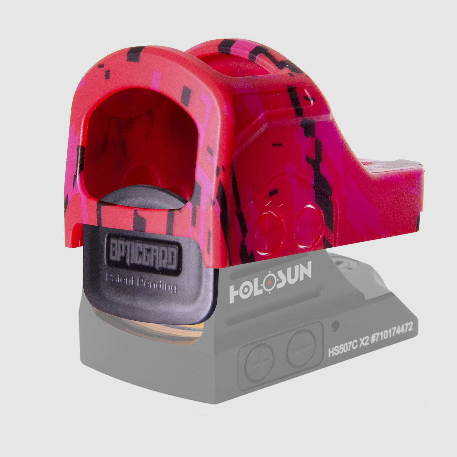 OPTICGARD - HOLOSUN 507C - Red Camo