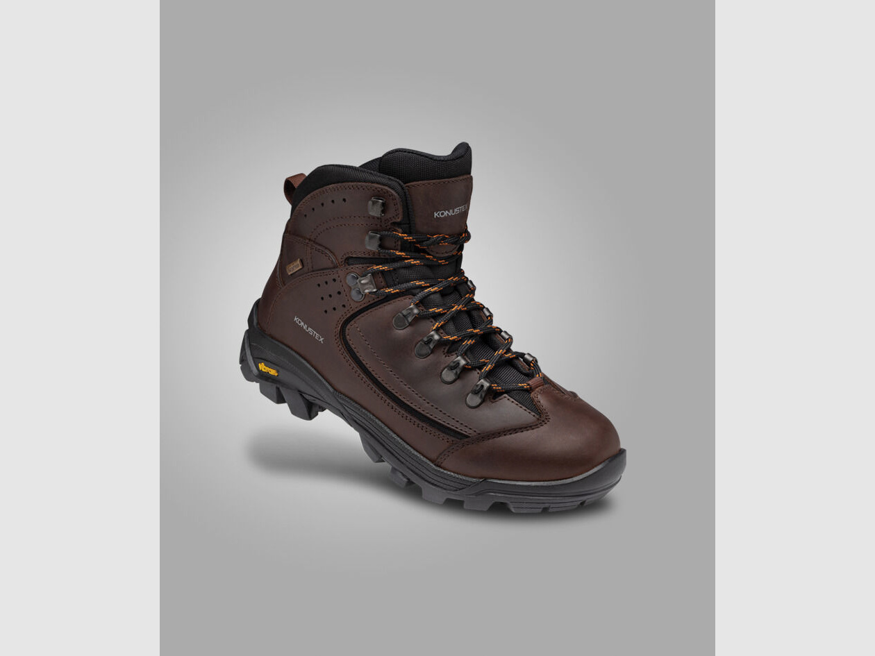Konustex Schuhe Incito-Lederstiefel / Größe 42 Höhe=14cm Waterproof