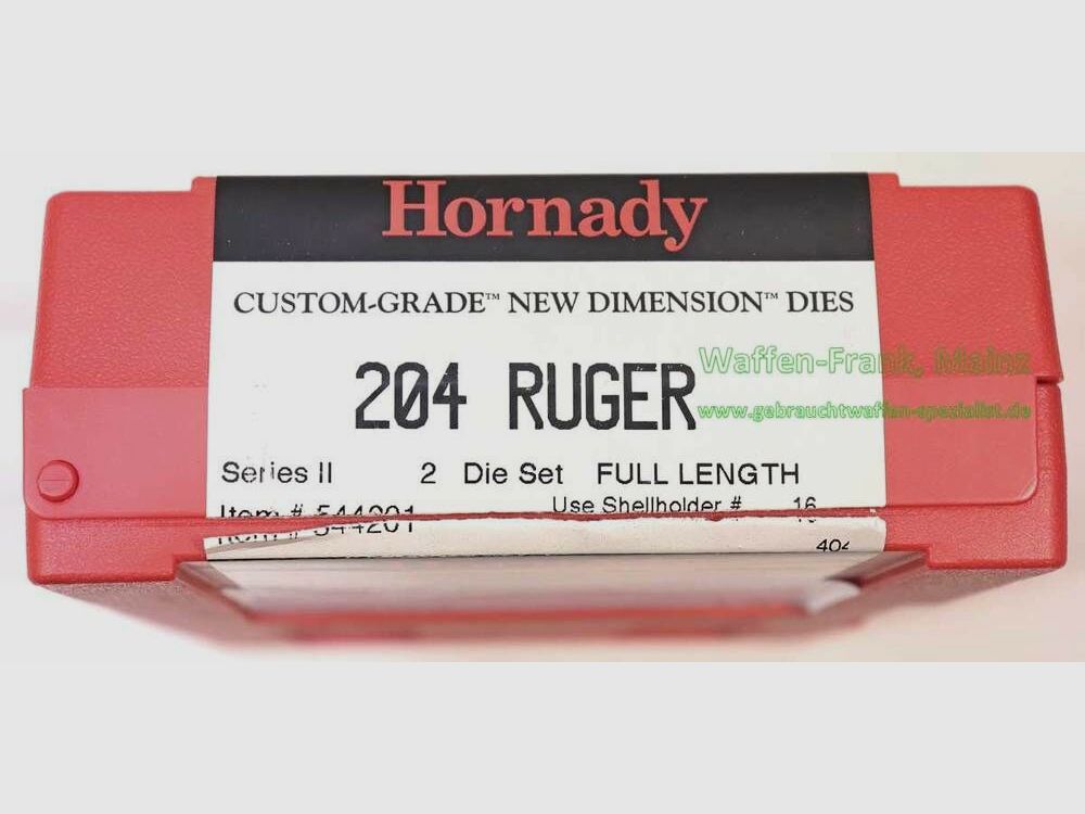 Hornady / USA Set di matrici 2 pezzi .204 Ruger