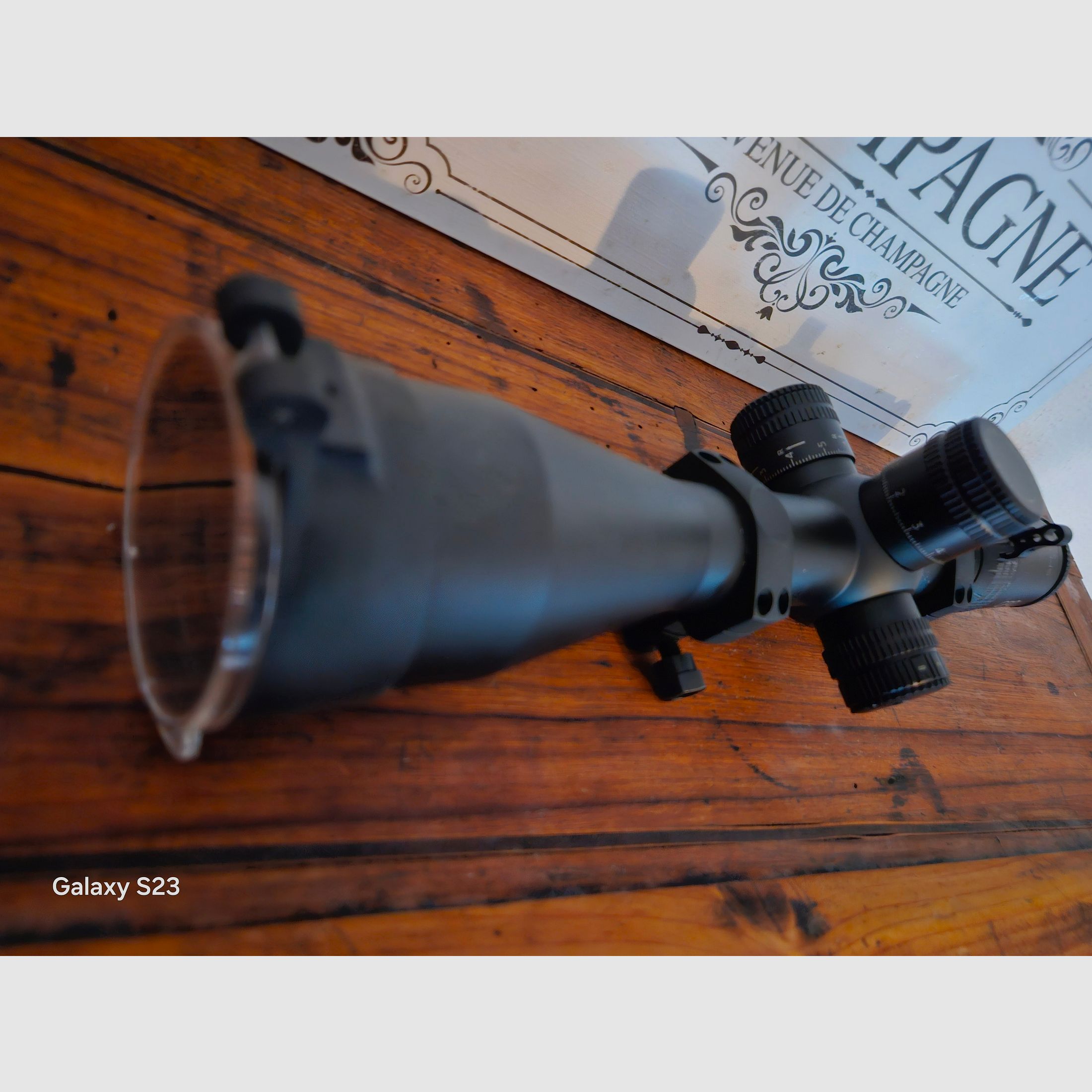 GPO hunting scope incl Eratac mount - also trade for watch!