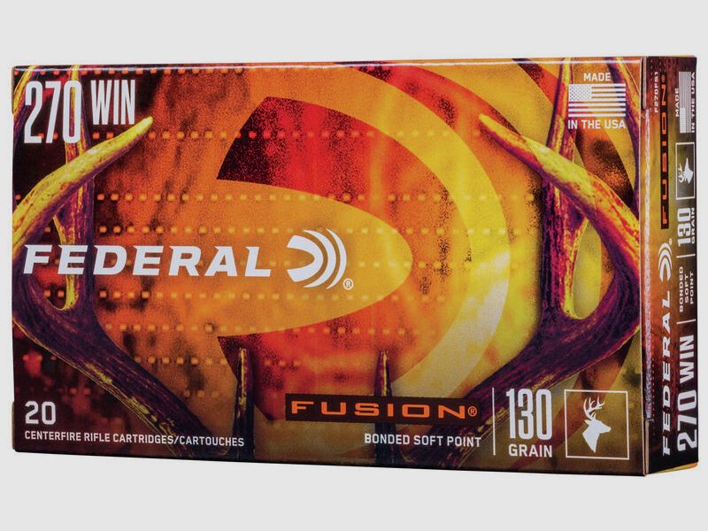 Büchsenmunition FEDERAL Fusion – 270 Win. – 130 grains, Bild 3 von 6