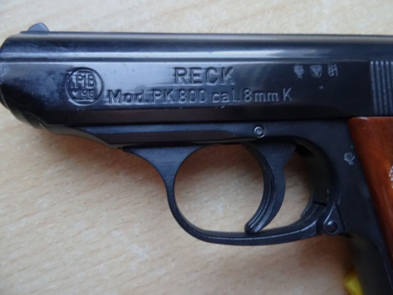 Reck Mod.PK 800 cal.8mm-Beschuß 1981