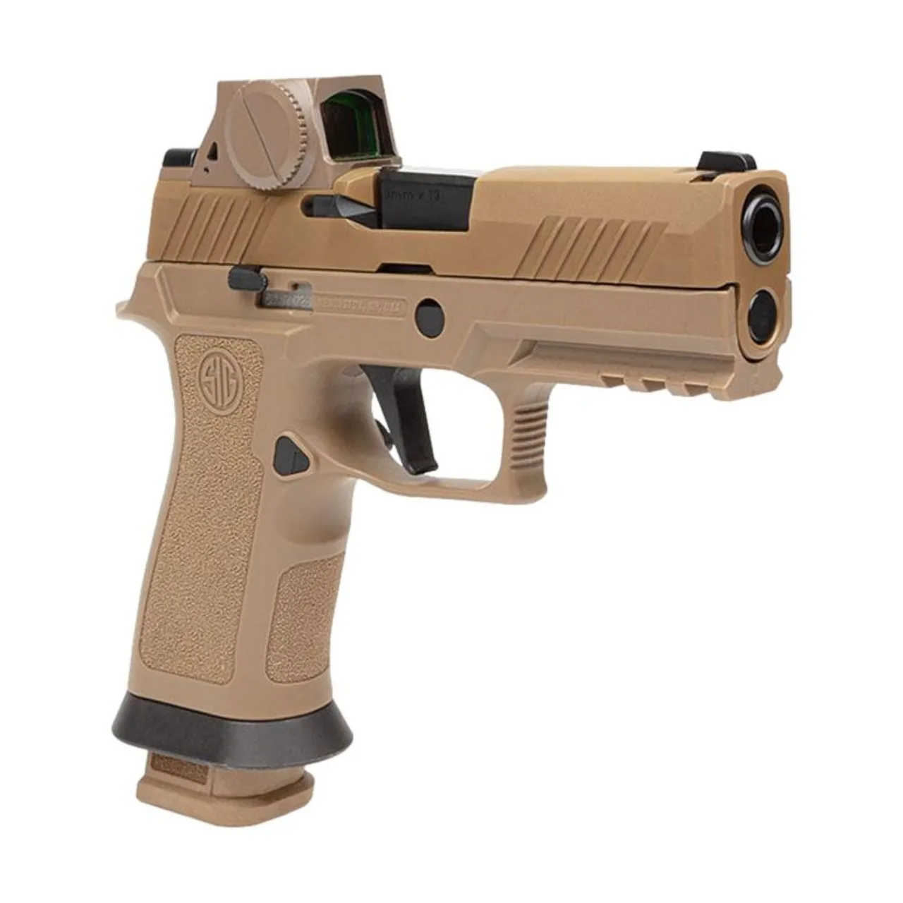 Sig Sauer P320 M18X 9mm Coyote – Carry, ROMEO-M17 Rotpunktvisier, SIGLITE, Bild 4 von 6