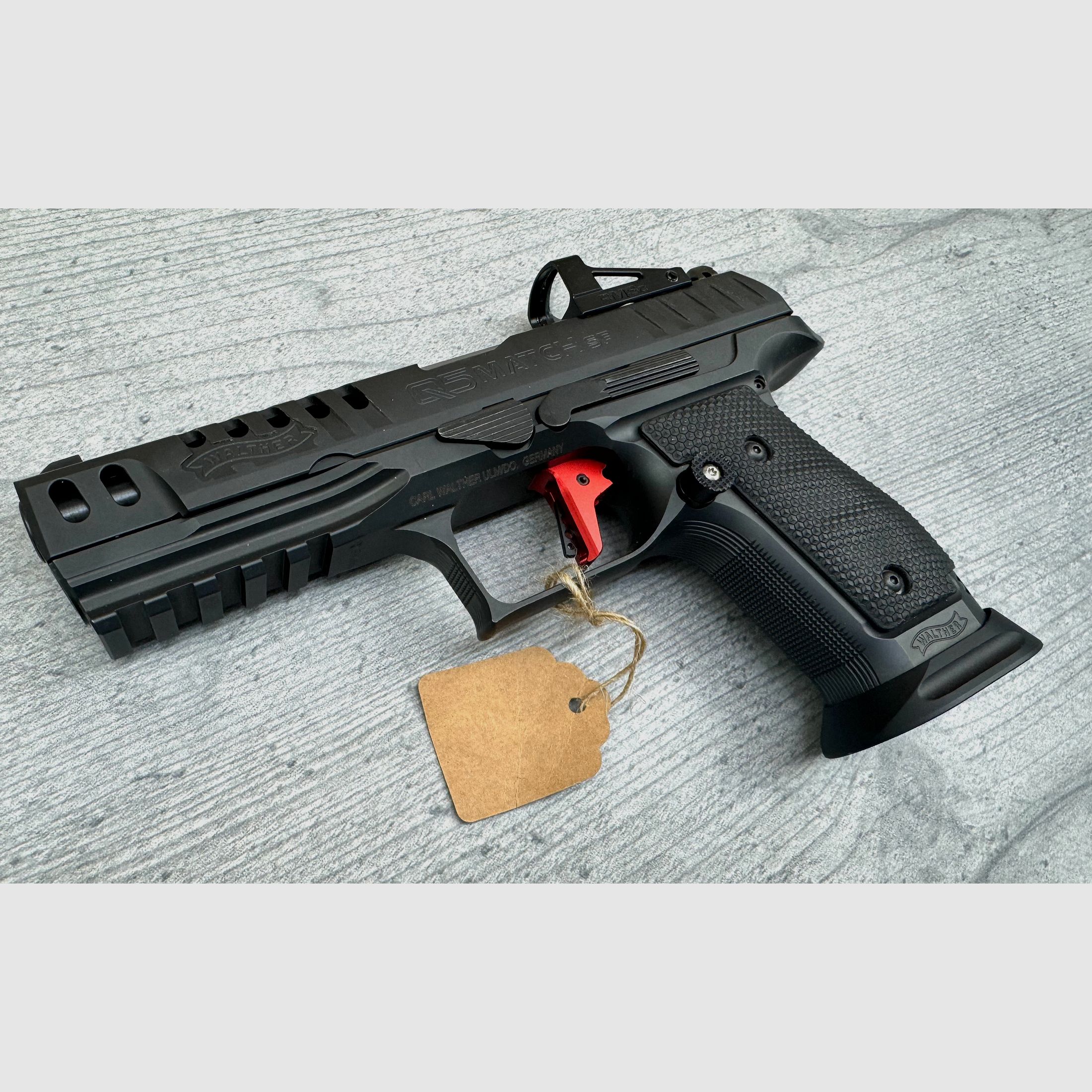 Vorführwaffe Carl WALTHER Q5 Match SF Expert 9x19 INT