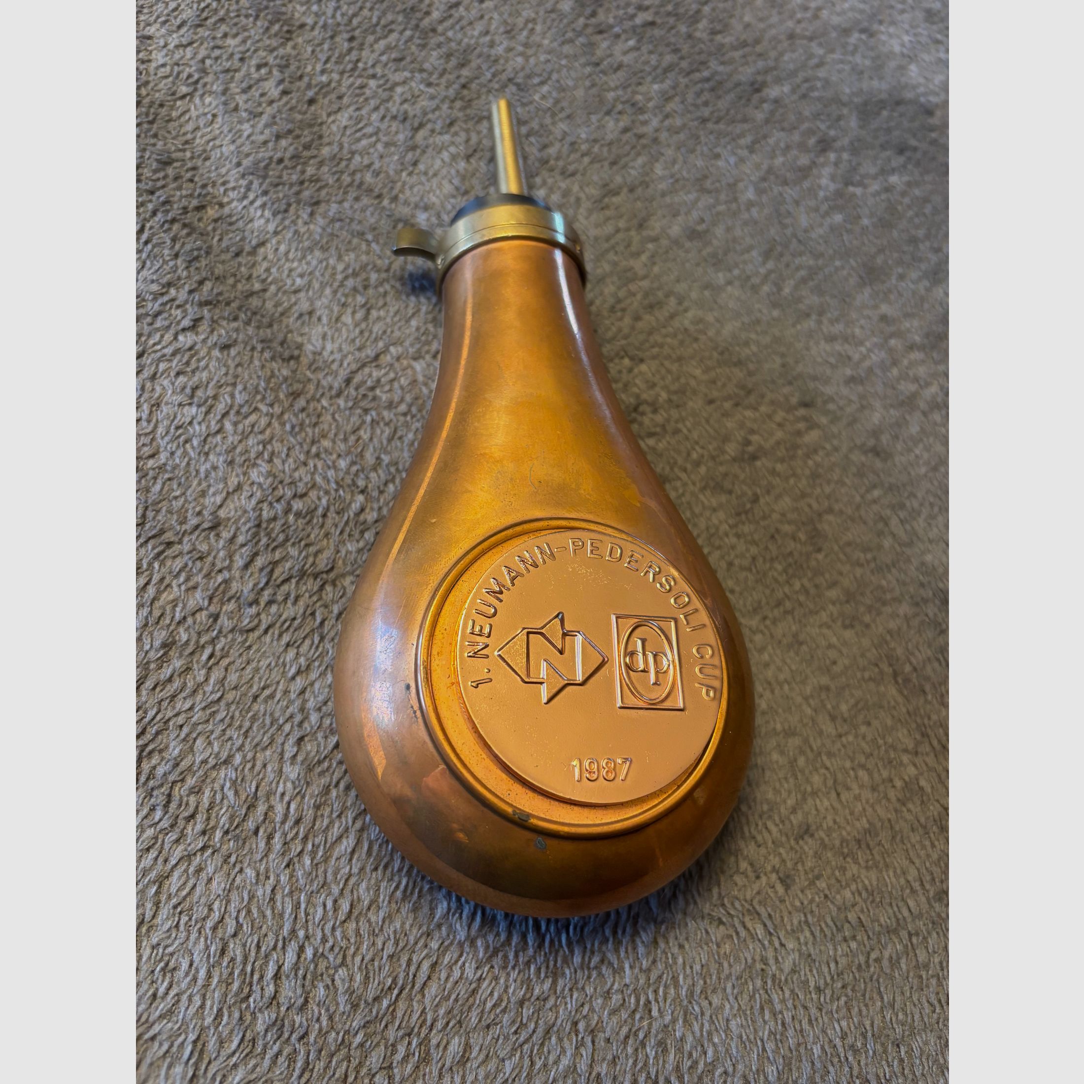 Pulverfles Zwartpoeder