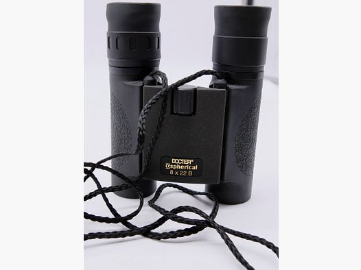 DEFECT Docter aspherical 8x22 B binoculars black H160