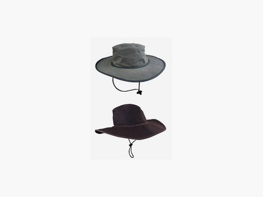 Cappello Quinta Regina a falda larga in cotone cerato