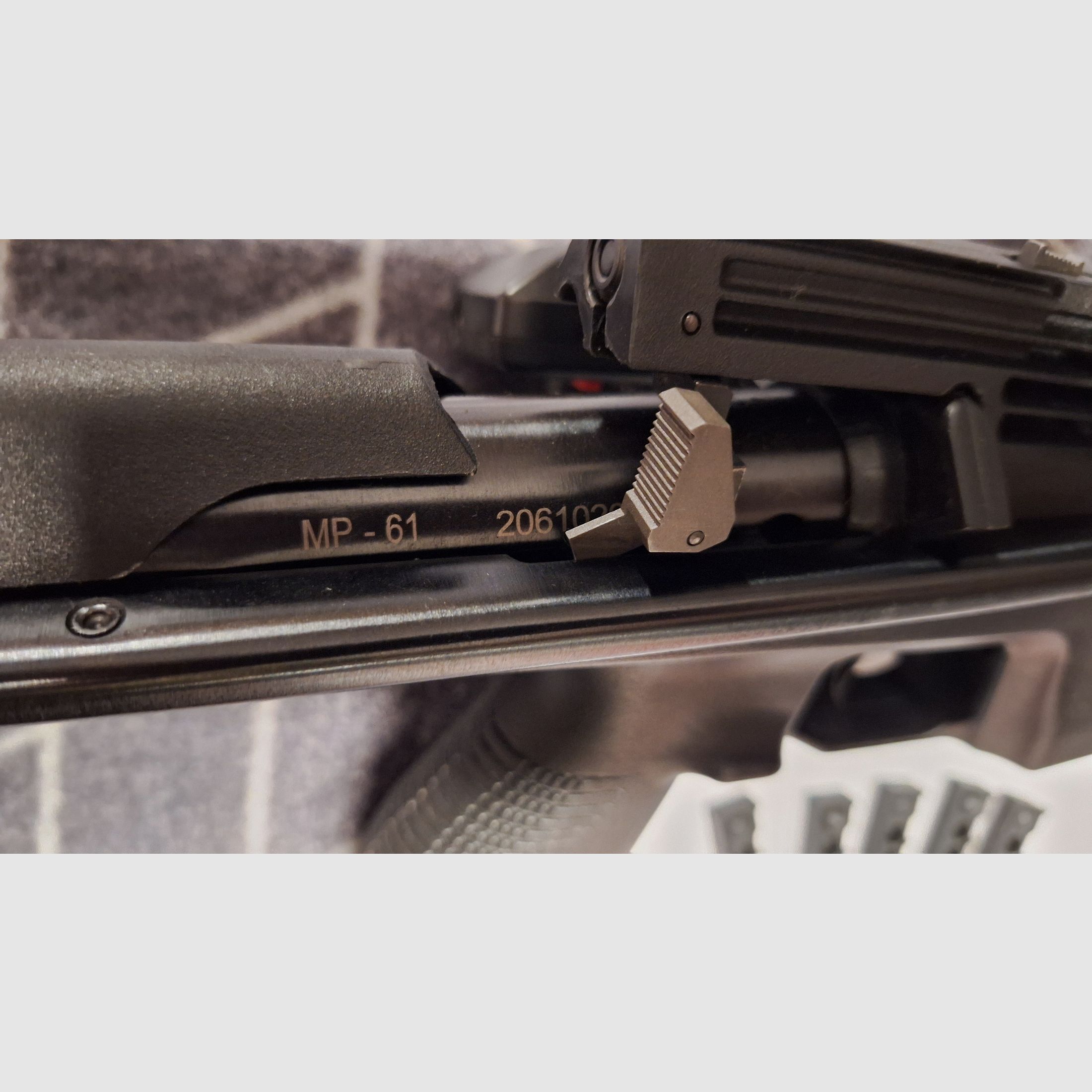 Baikal IJ61/MP61 gas pressure side lever with Reddot - rarity for collectors!