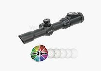 UTG 1-8x28 CQB-Jagd Zielfernrohr Circle-Dot
