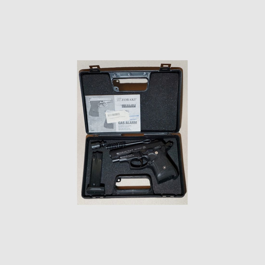 Zoraki 914 brüniert Schreckschuss Pistole 9mm P.A.K.