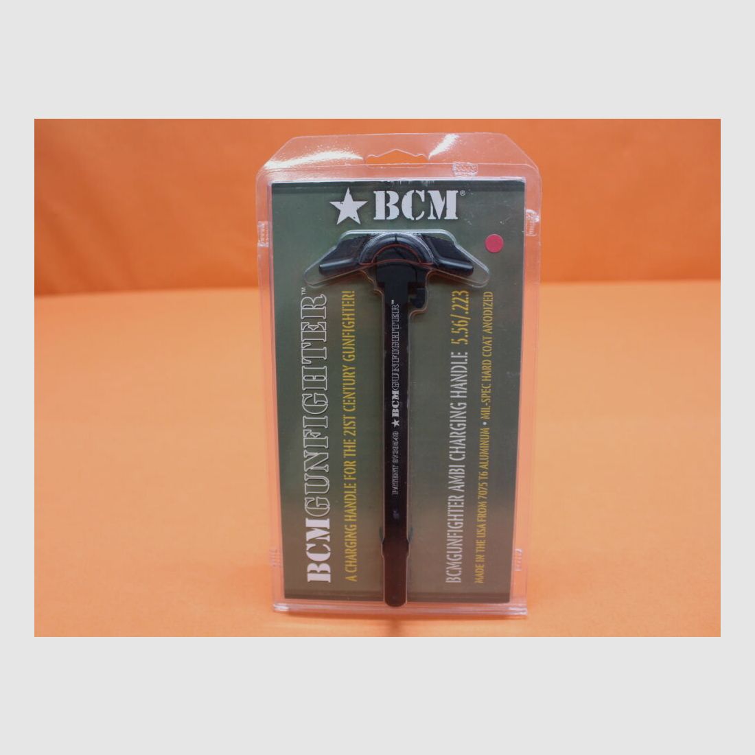BCM - BravoCompanyMFG AR-15: Conjunto de mango de carga BCM Gunfighter ambidiestro (BCM-GFH-MOD3X3-556) Spannschieber
