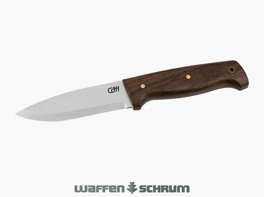 Cuchillo de outdoor Herbertz CJH de madera de nogal