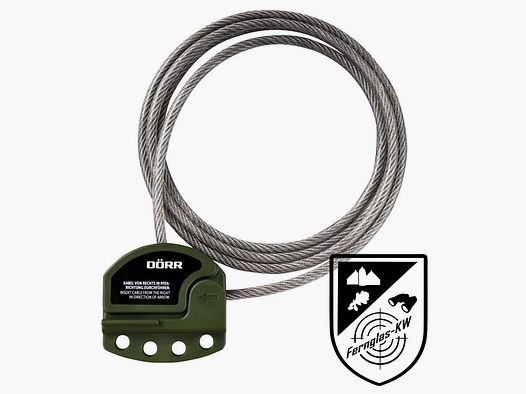 DÖRR 204452 Candado de cable universal 1,80 m