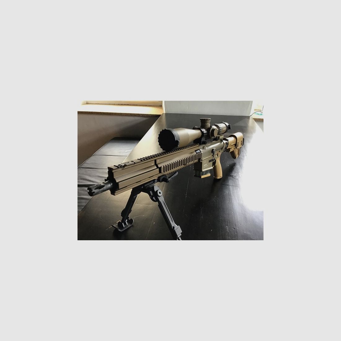 HK Heckler & Koch Mod. MR308 A3 G28 - 16,5“ ( RAL 8000 - ohne ZF/Montage, BiPod )