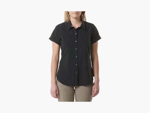 5.11 WMN Freedom Flex Kurzarm Shirt Schwarz XL