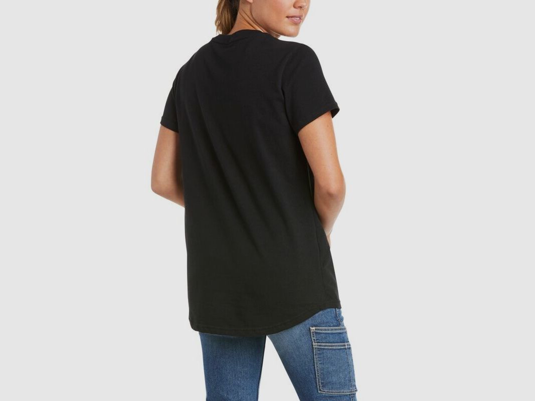Ariat Damen T-Shirt Rebar® CottonStrong V-Neck