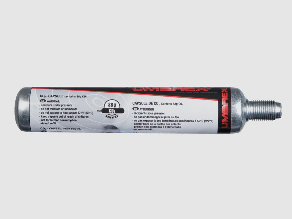 Cartuccia Umarex con anidride carbonica 88g