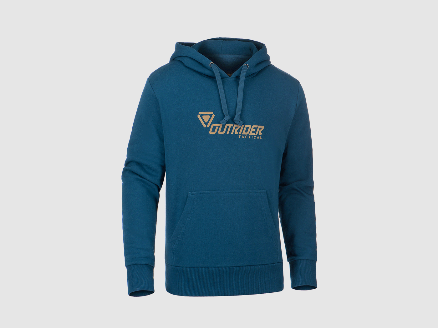 OUTRIDER TACTICAL LOGO HOODIE BLAU