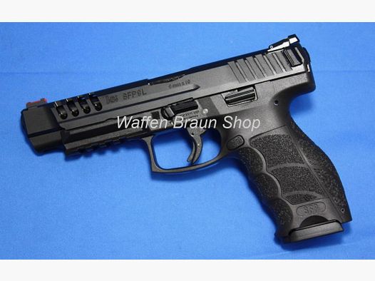 HK Pistole SFP9L-SF Kal. 9mm schwarz mit Push Button