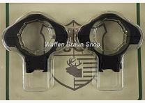 Montage de bague Fritzmann pour profil Weaver, noir mat, 30 mm, H7 mm