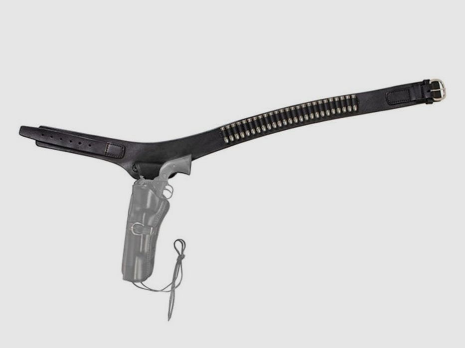 Gürtel Wyoming Large .44/.45 Black LH