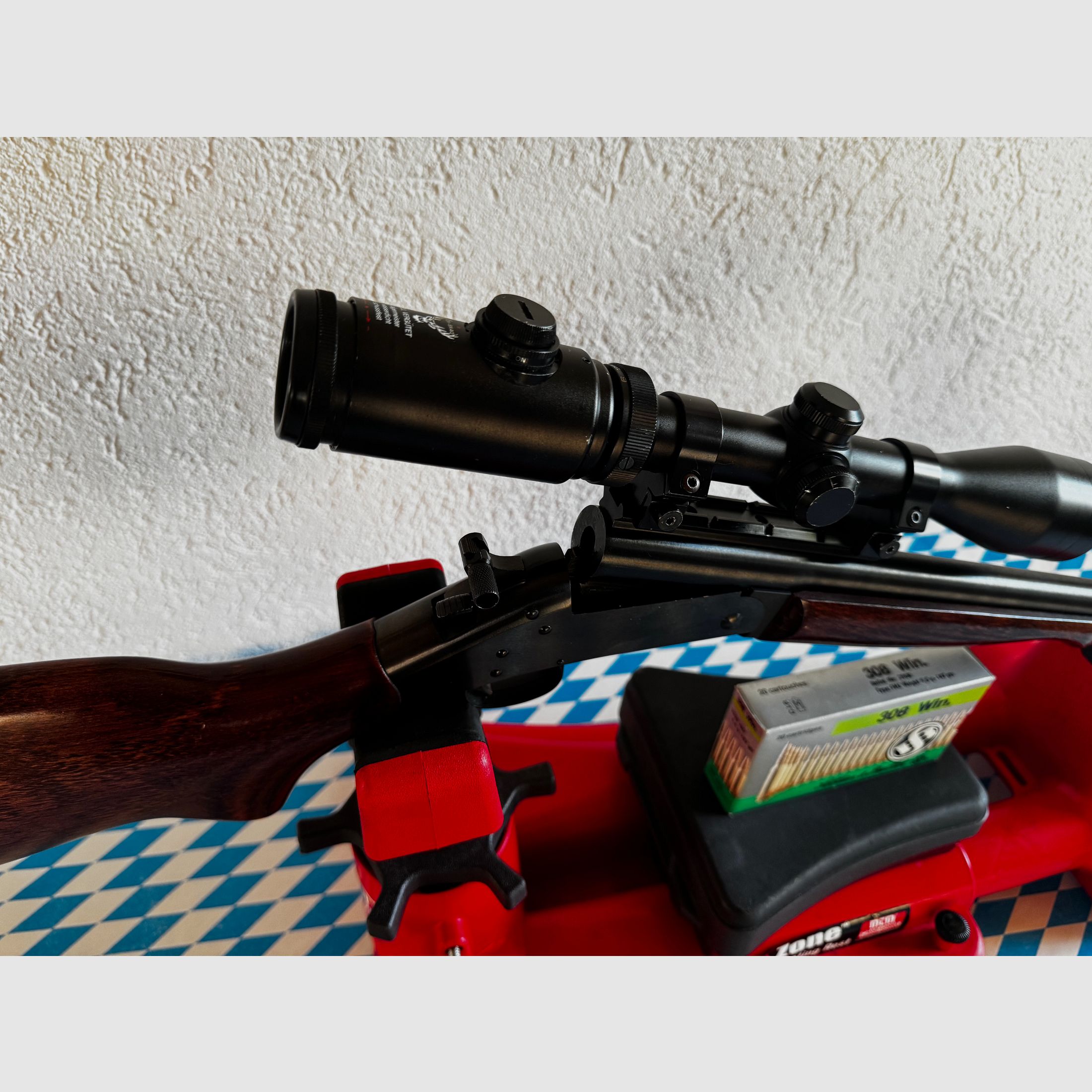 Harrington & Richardson SB2 Handi Rifle / hammer break-action rifle 22" en 308win