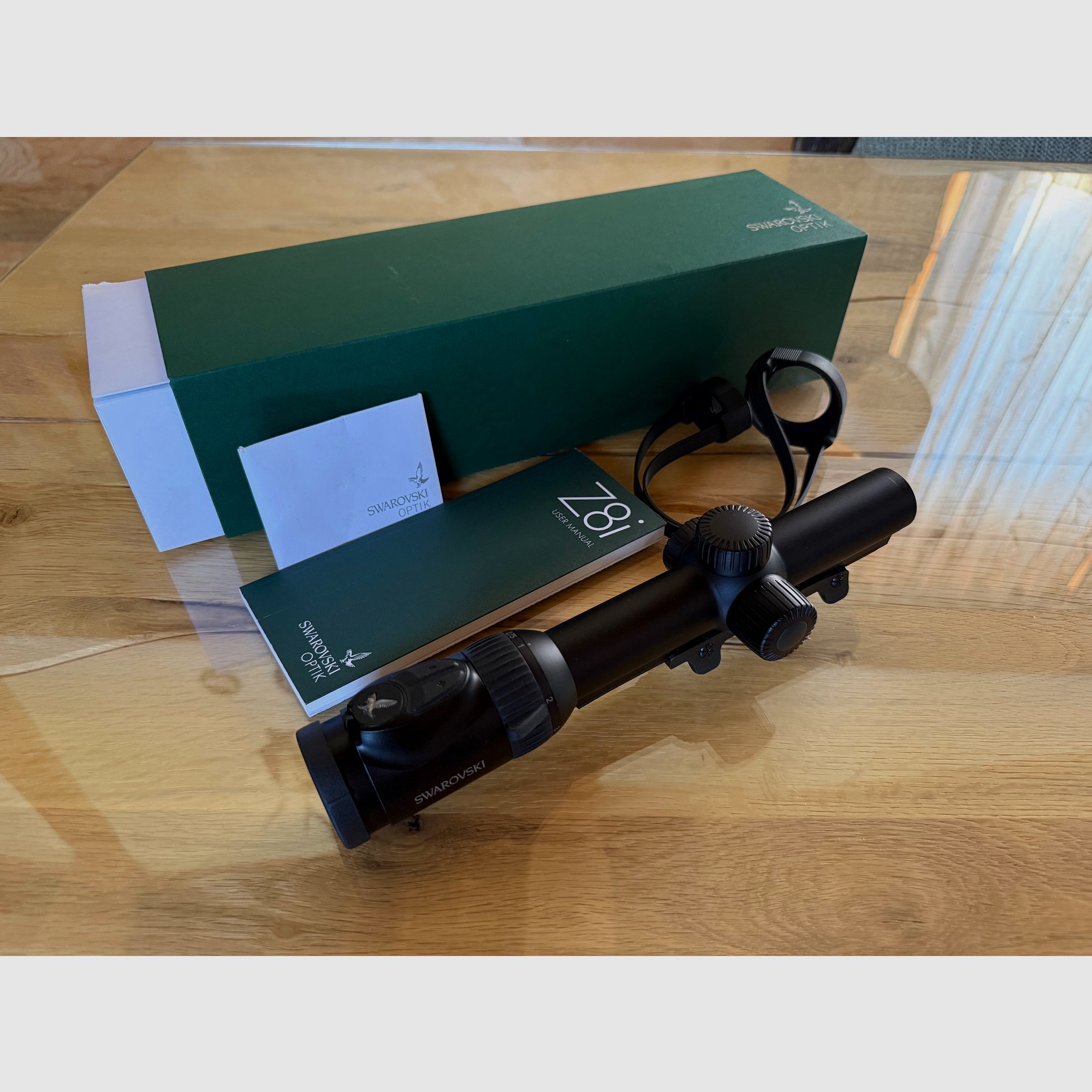Swarovski Z8i+ 0,75-6x20 scope, like new