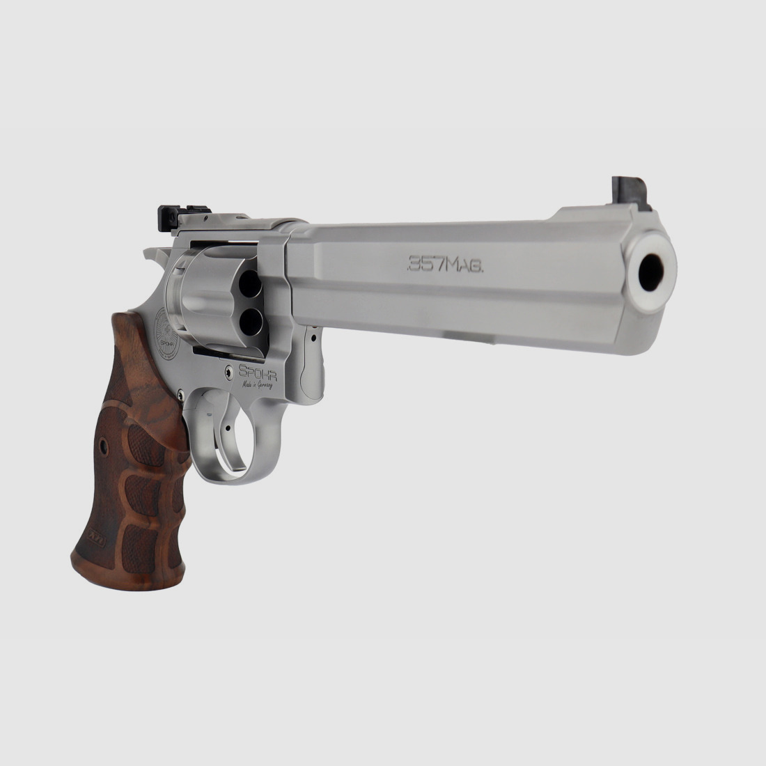  Spohr	 L562 Standard 6.0 Stainless 6" Revolver mit Wechseltrommel 9mm Made in Germany