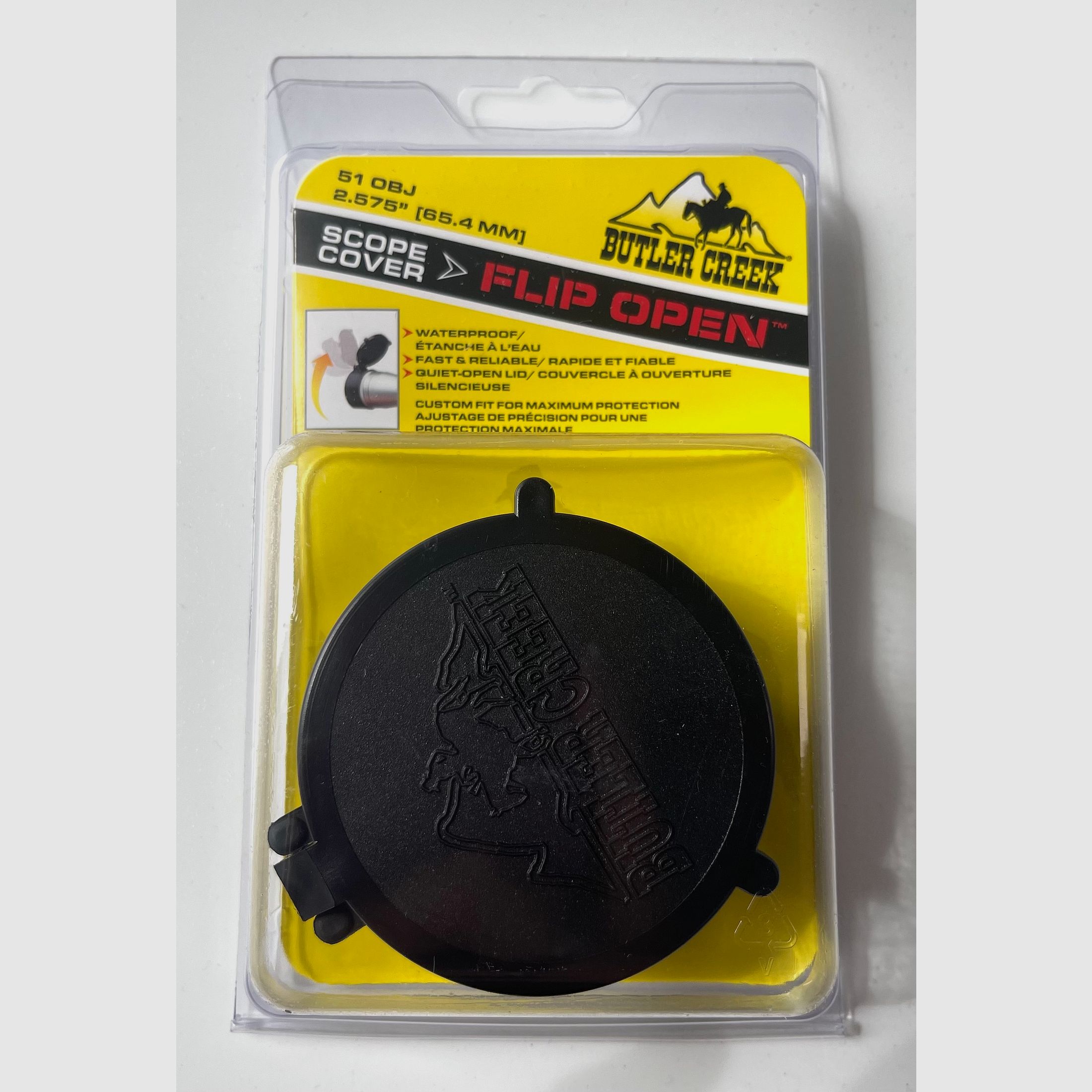 Butler Creek 30510 Flip Open Objectives Objektivdeckel 51 OBJ 65,4mm