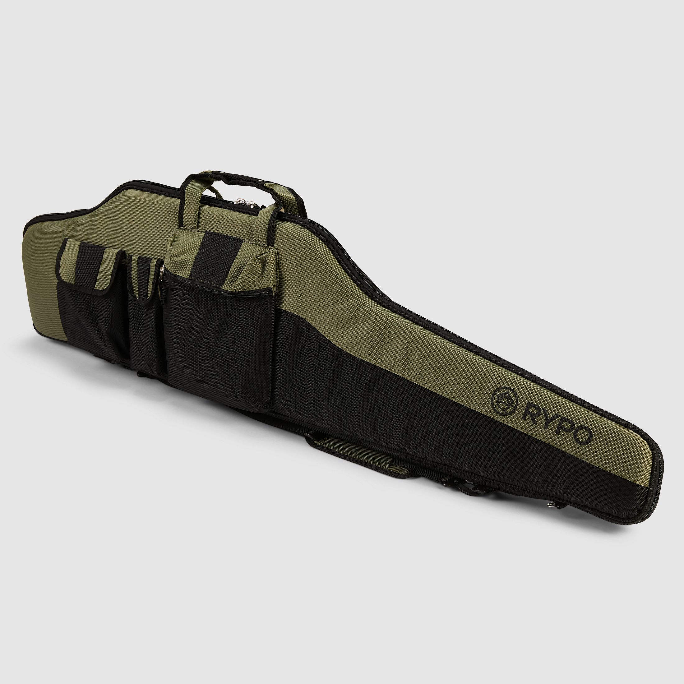 Fodero per fucile con 3 tasche laterali