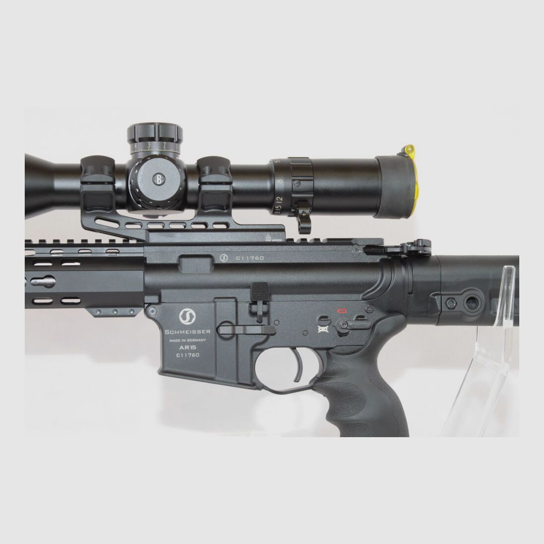 Schmeisser AR15 Ultramatch .223 Rem. mit Zielfernrohr Bushenll Elite Tactical
