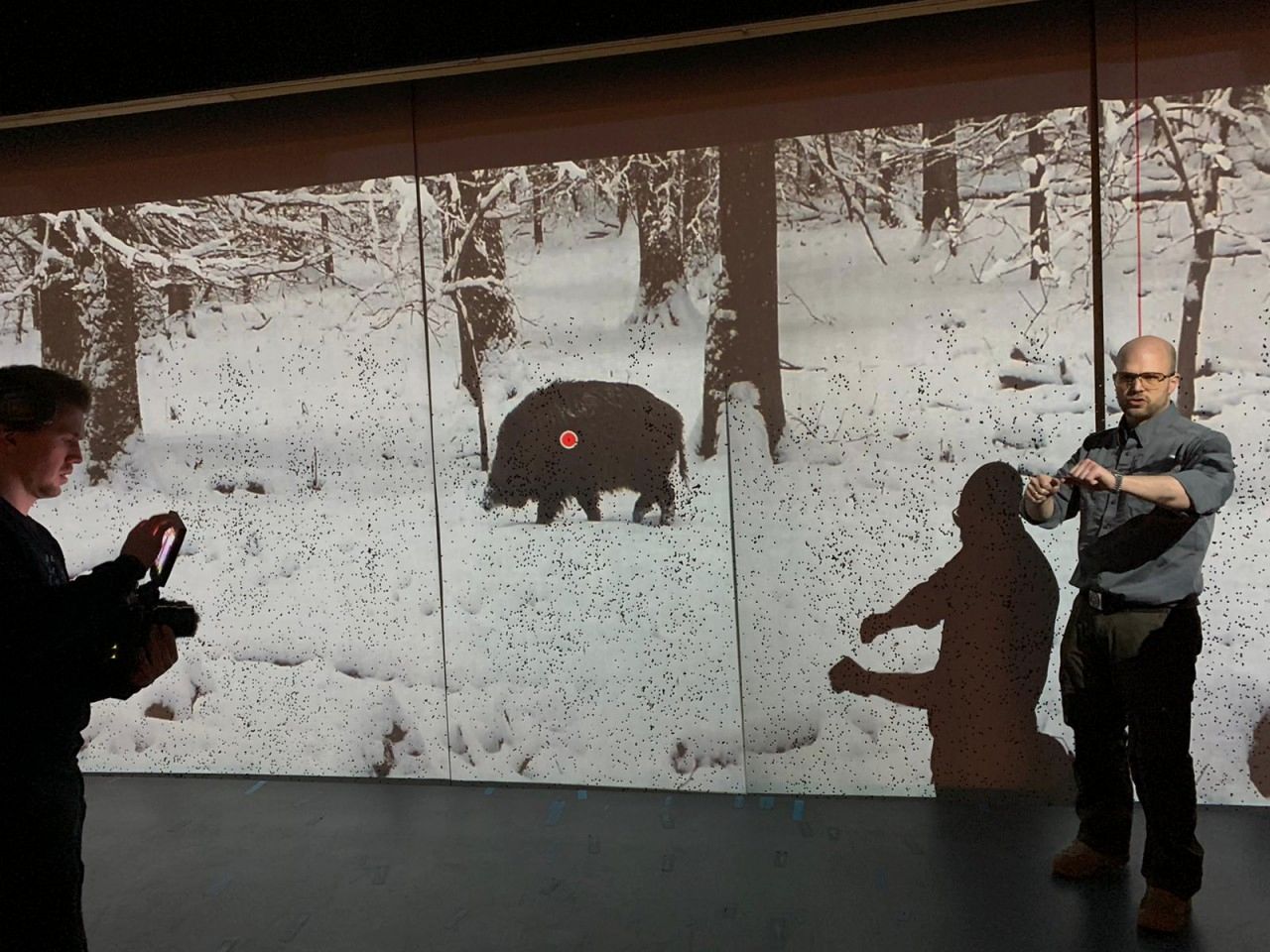 Vorbereitung auf die Drckjagdsaison im Schiekino