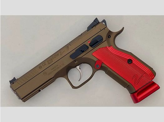 CZ Česká zbrojovka a.s. CZ SHADOW 2 Spécial "Jagdlounge BRONZE BRÛLÉ ROUGE Édition" NEU 9mmLuger