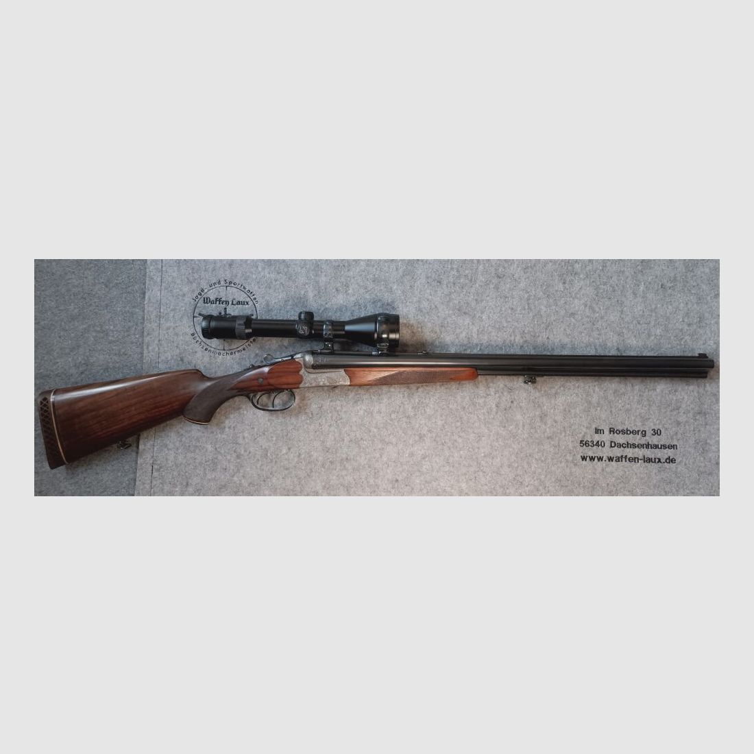 Vierling! BÜHAG Suhl Handwerksarbeit GDR Mod. Vierling ! Top Zustand mit ZF Zeiss Diavari 2,5-10x50
