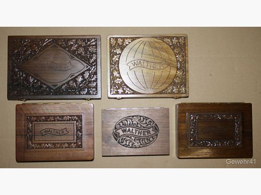 grande set anniversario Walther P38, P5, PP, PPK, TPH