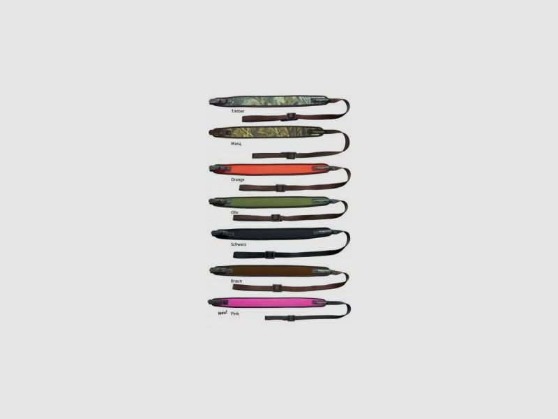 Niggeloh rifle sling with quick release - BLACK