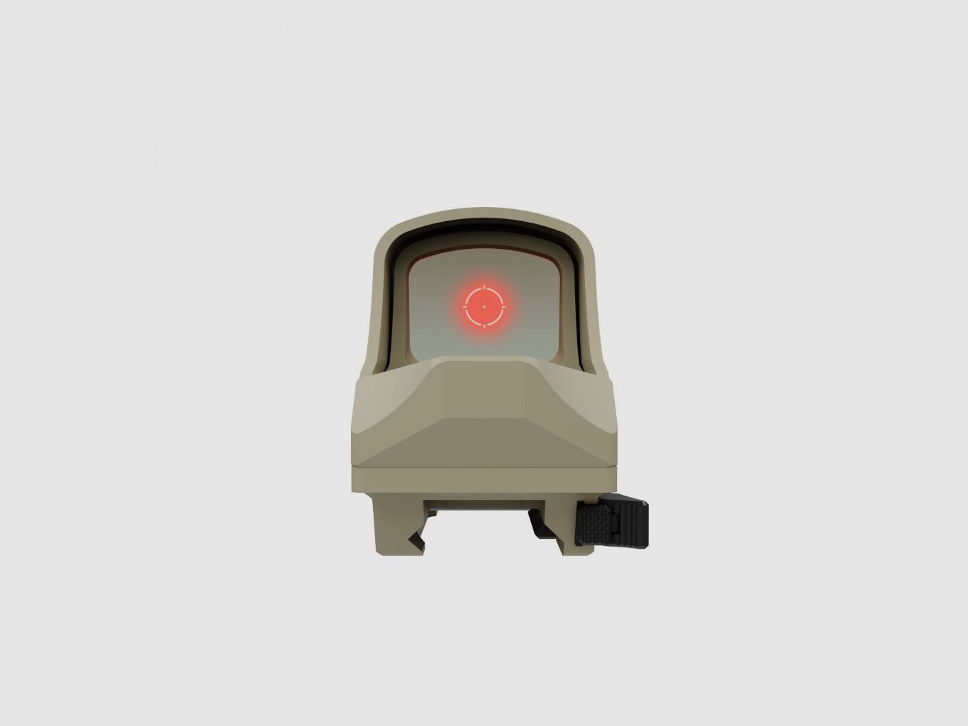 Set Holosun, Viseur Reflex Holosun, Modèle HS510C-RD-FDE avec Réticule Rouge : Point 2MOA, Circledot 65MOA & Cercle 65MOA et Loupe HM3X-FDE, image 6 sur 12