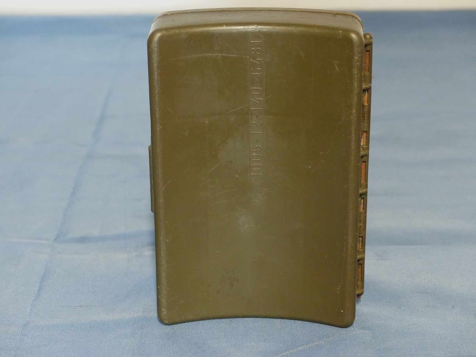 Bundeswehr BW 3 pièces de munitions d'exercice cartouches projectiles bleus G3 matériel de nettoyage années 60 70