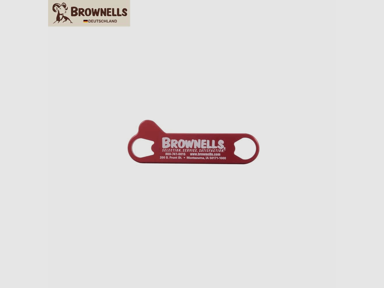BROWNELLS Verbesserter eloxierter Laufbuchsen-Schlüssel für 1911 Auto