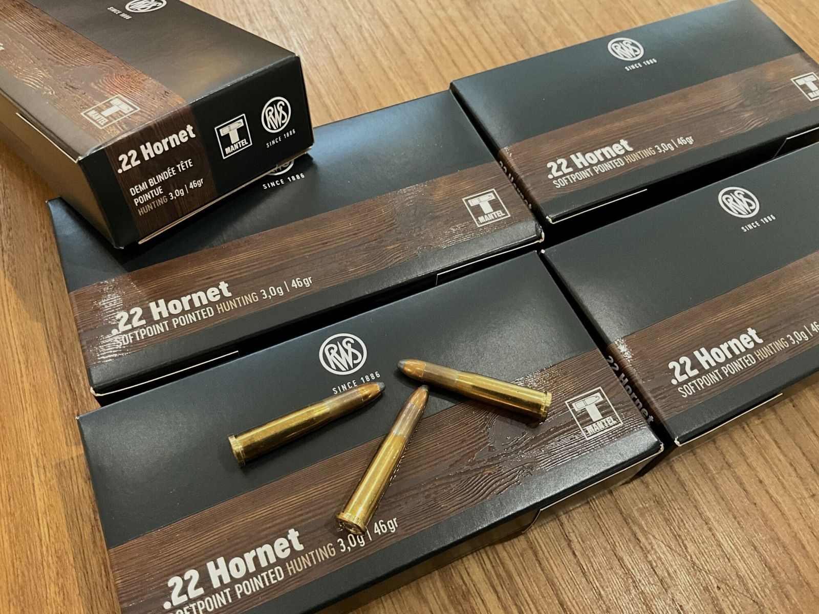 RWS .22 Hornet TMS 3,0g/46gr