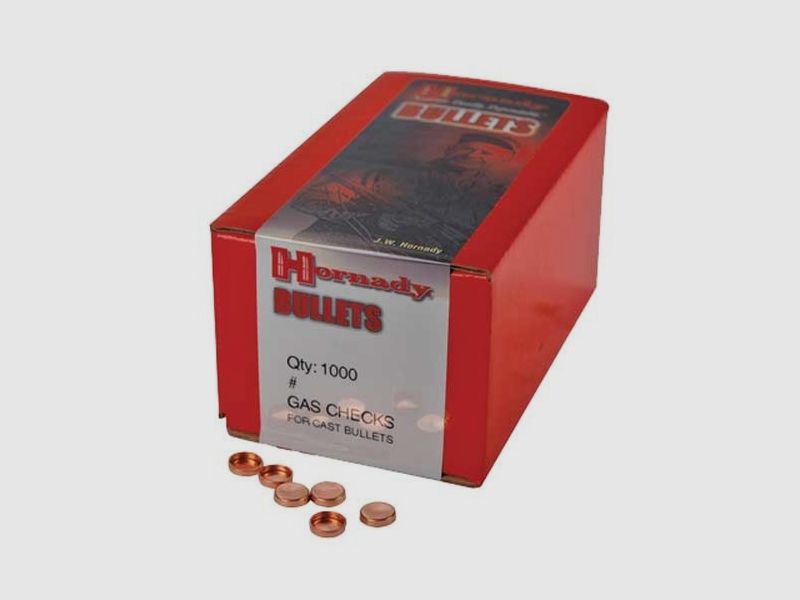 HORNADY Gas Checks 32 Cal/8 MM 1000/Box