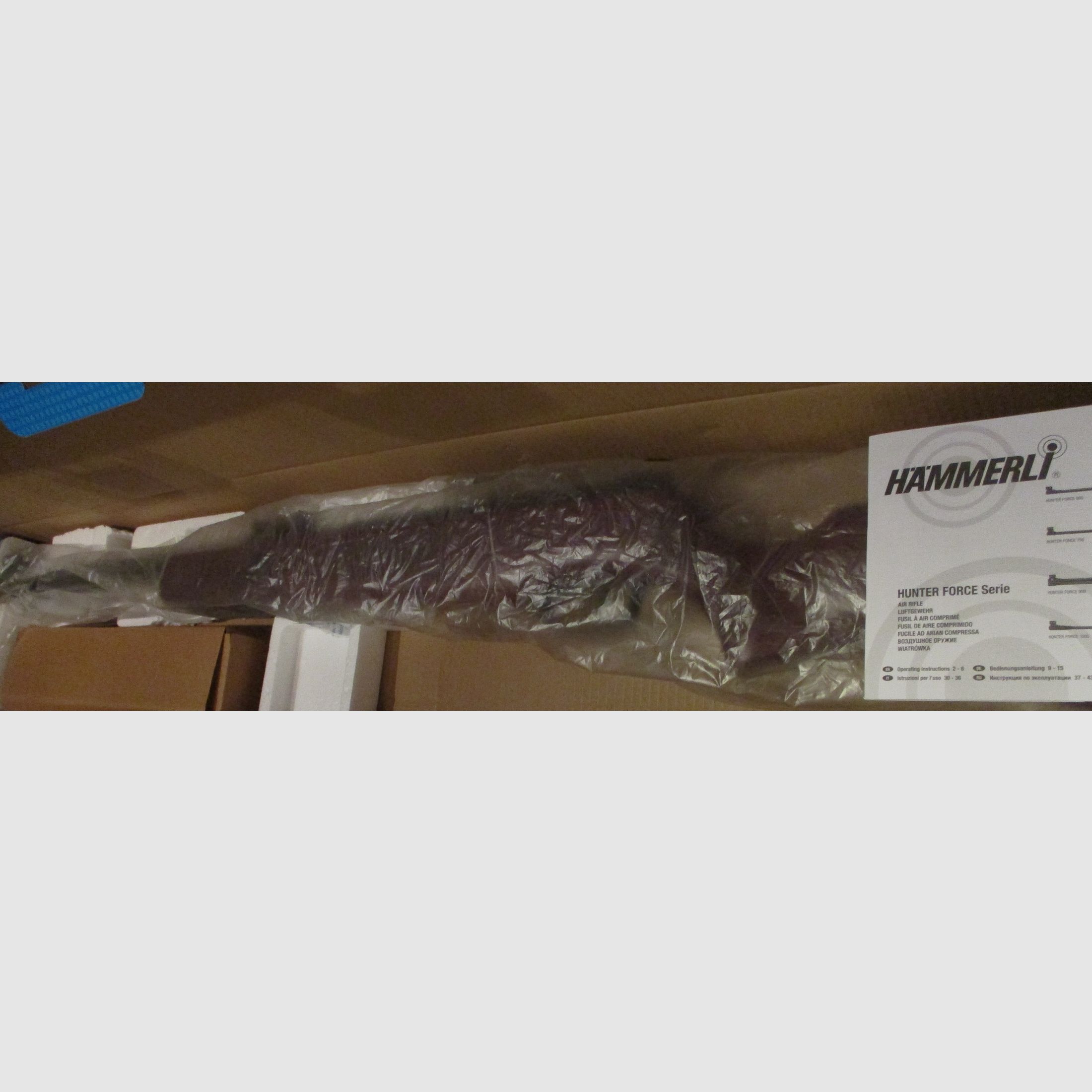 Fucile ad aria compressa Hämmerli Hunter Force 900 Combo NUOVO